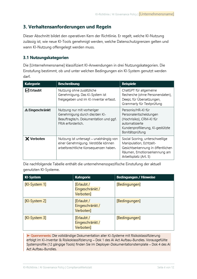 KI-Richtlinie / AI Governance Policy – Thumbnail 3