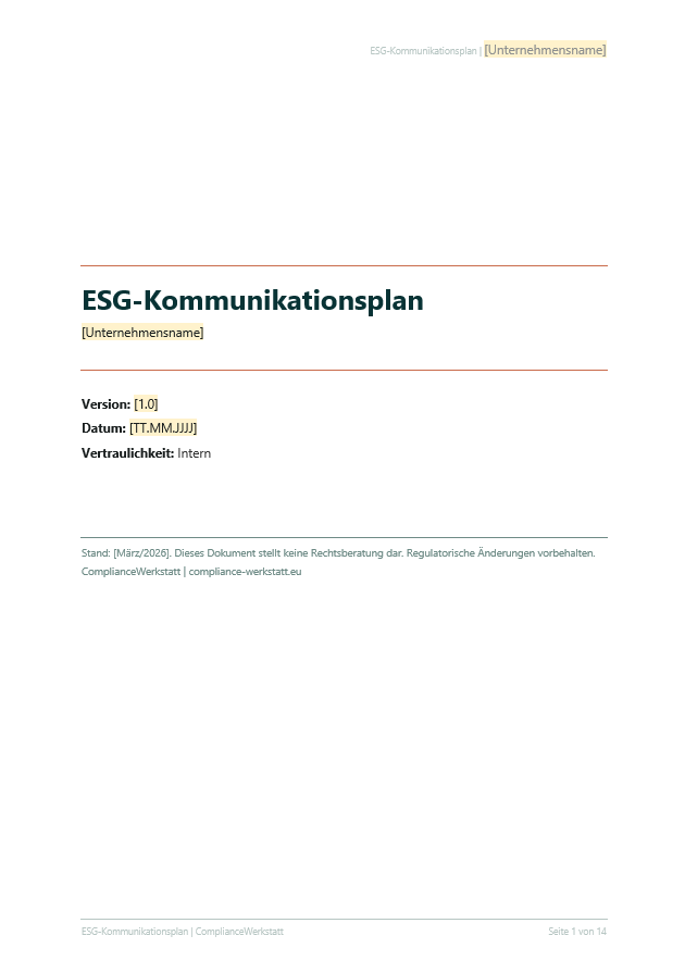 ESG-Kommunikationsplan – Thumbnail 2