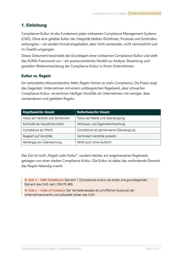 Compliance-Kultur Grundlagen – Thumbnail 3