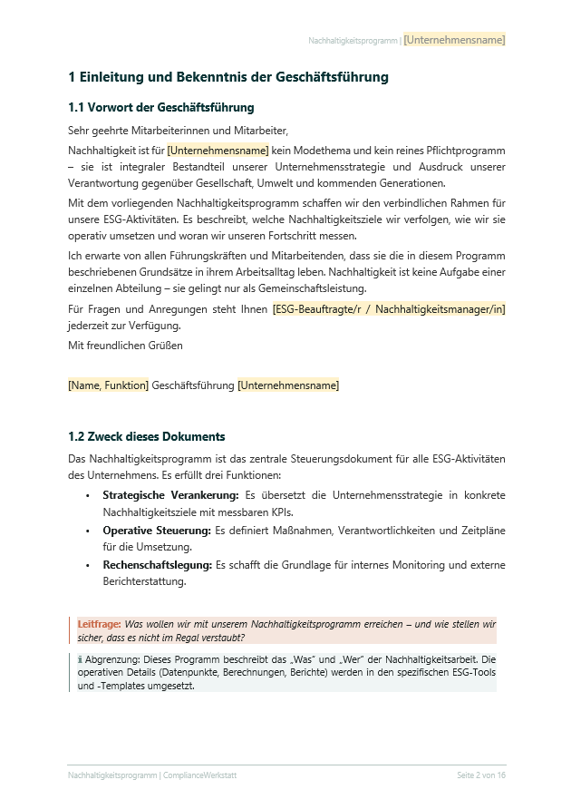 Nachhaltigkeitsprogramm-Template – Thumbnail 3