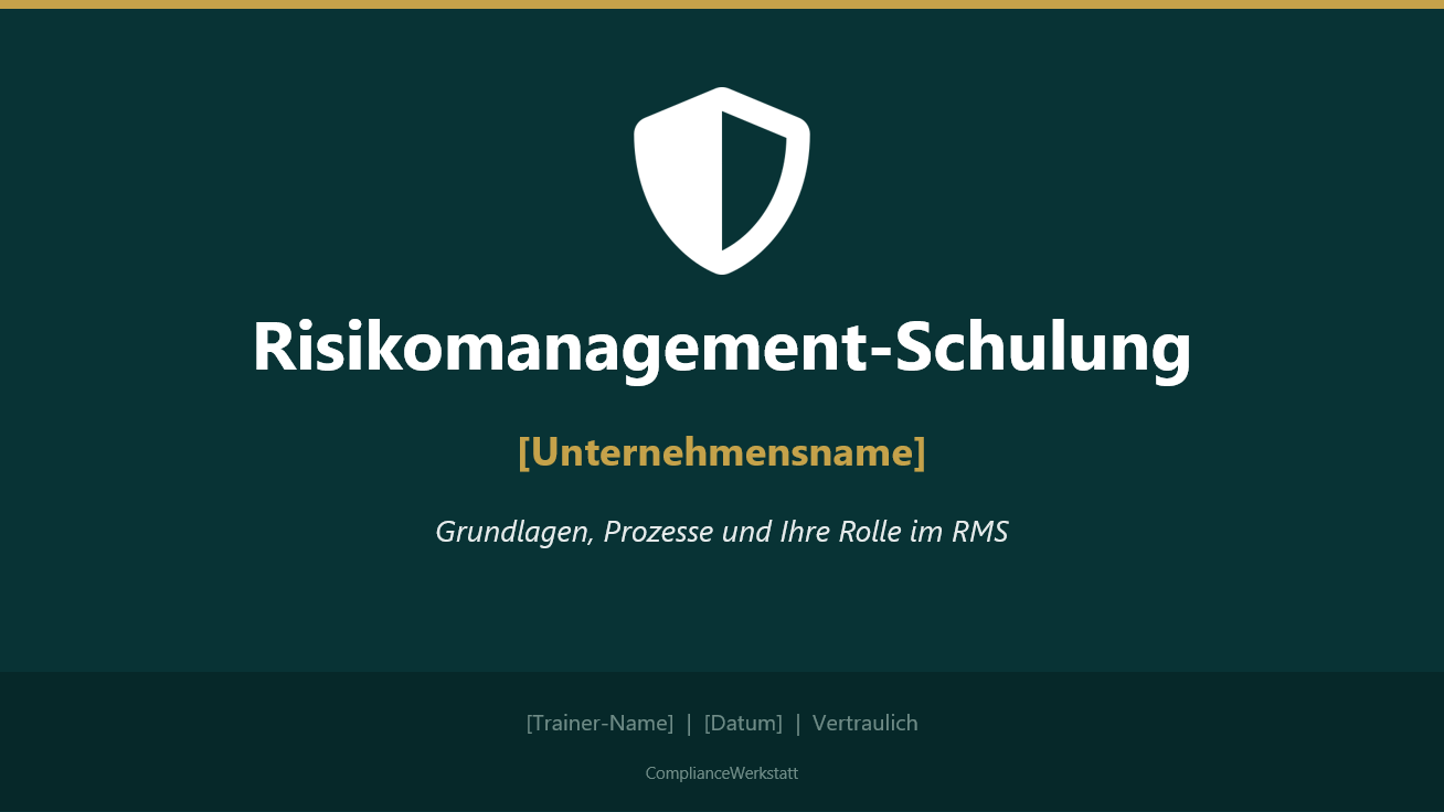 Risikomanagement Schulungsunterlagen – Thumbnail 2