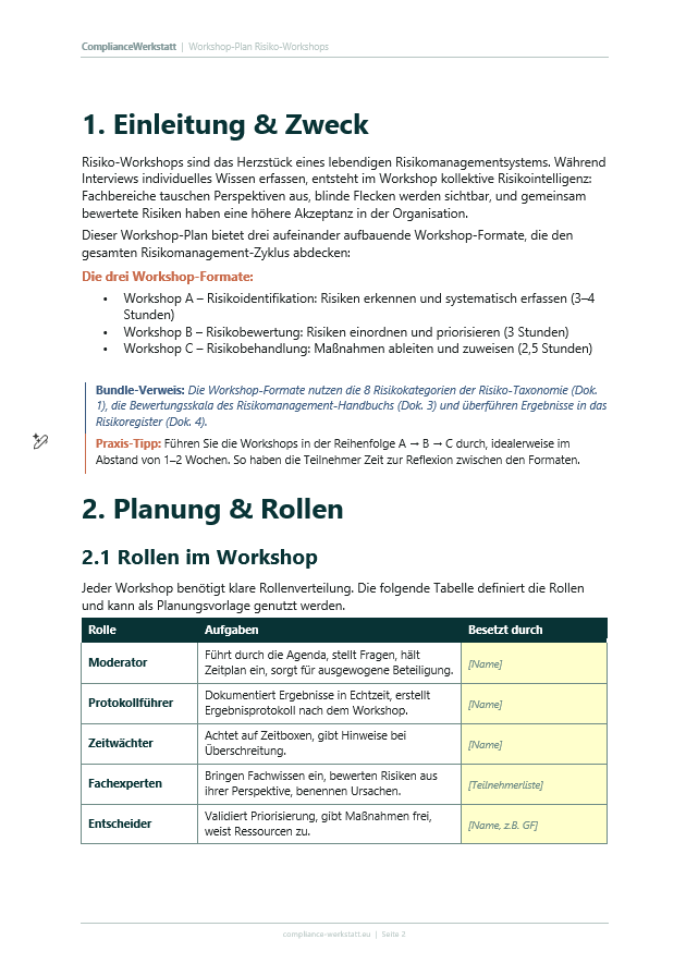 Workshop-Plan Risiko-Workshops – Thumbnail 3
