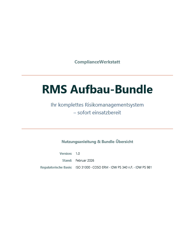 Risikomanagement-System Aufbau-Bundle